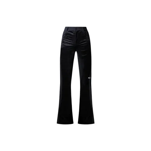 QIANLIMU Vitality Series Knitted Sweatpants Women's Black