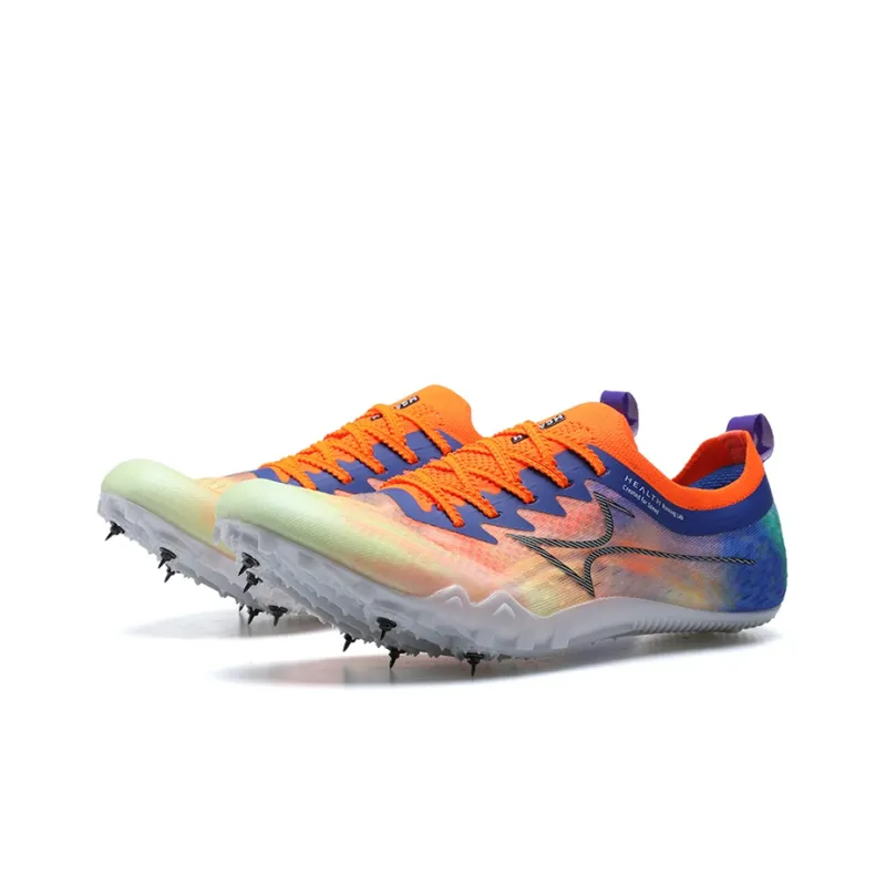 HEALTH 1200 Running Shoes Unisex Low Top Purple/Blue/Orange-2