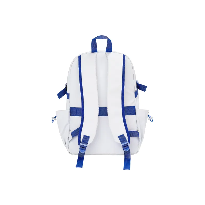 KONADCT Oxford/PU Backpack Large Size Unisex Black/Gray/White/Purple/Monogram/Coffee-15