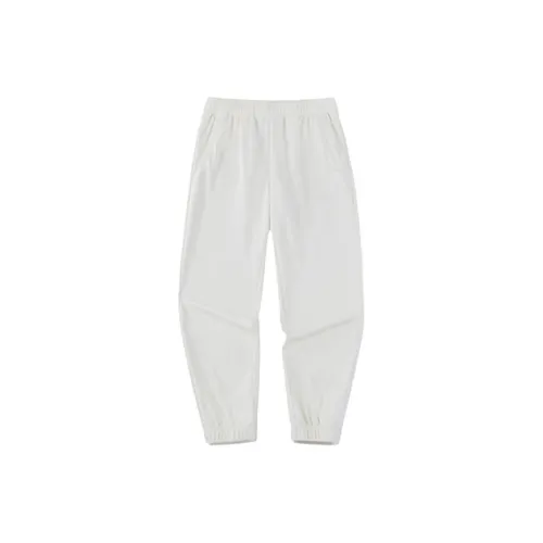 ANTA Variety Training Collection Knitted Sweatpants Women's Vanilla White