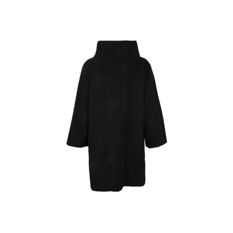 RICK OWENS Trench Coats Men Black-1