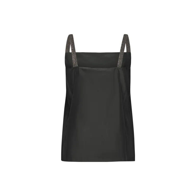 Fabiana Filippi Square Neck Sleeveless Top-1
