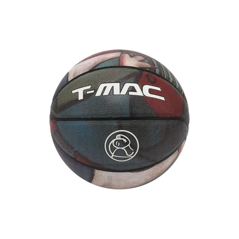 T-Mac x PABLO PICASSO PU Basketball Umber Size 7 Training Unisex-3