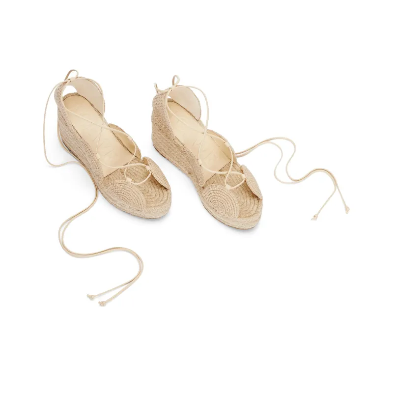 LOEWE One Strap Sandals Women's Light Umber-4