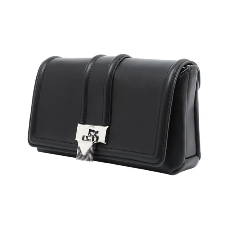 MICHAEL KORS Cow Leather Messenger Bag Shoulder Bag Crossbody Bag Women's Black-1
