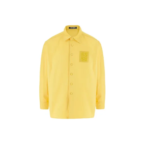 RAF SIMONS Shirts Men Yellow