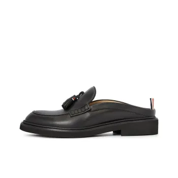 THOM BROWNE Tassel-detailed Slip-on Loafers