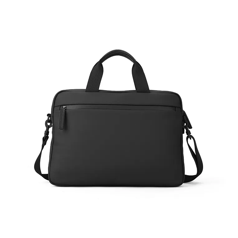 PIERRE CARDIN Fabric Briefcase Large Size Men's Black-4