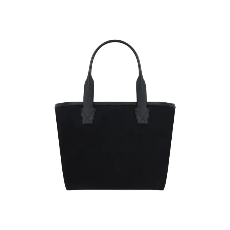 Balenciaga 100% Cotton Tote Bag, Shopping Bag, Handbag Trumpets Women's Black-4