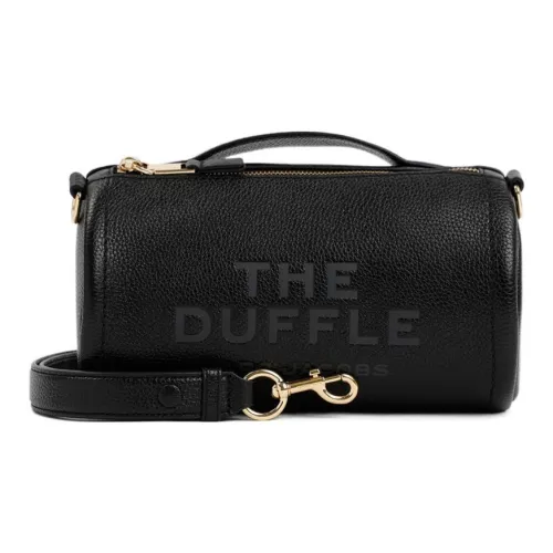 MARC JACOBS The Leather Duffle Bag Black