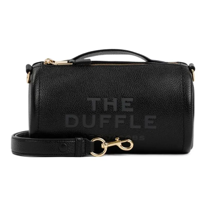 MARC JACOBS The Leather Duffle Bag Black-0