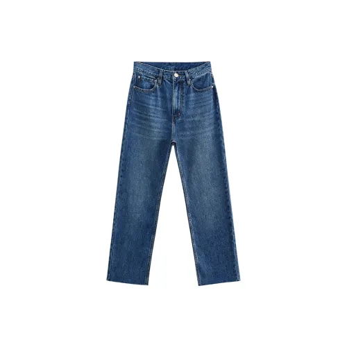 EOEI Jeans Women's Dark Blue