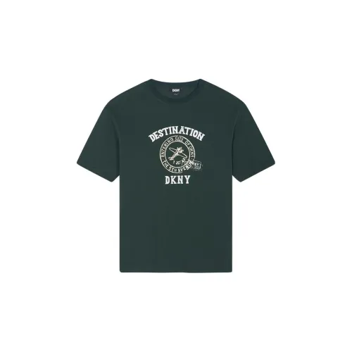 DKNY T-Shirts Men Olive Green