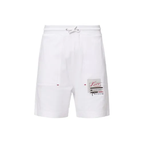 EVISU Sports Shorts Men White