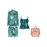 Long-Sleeved Shorts+Camisole (with Gift Box)