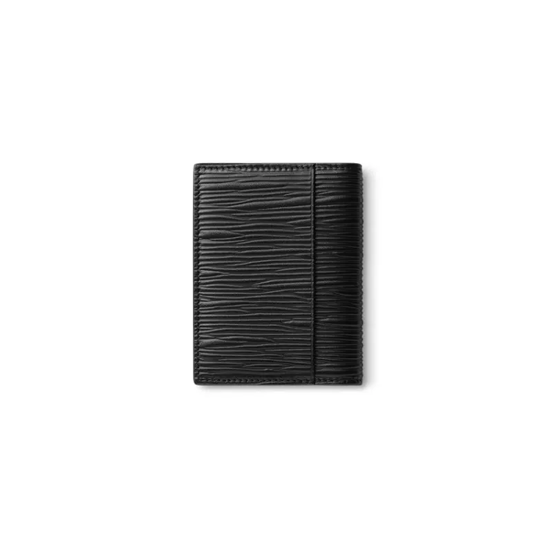 MONTBLANC Cow Leather Card Holder Men's Black-1