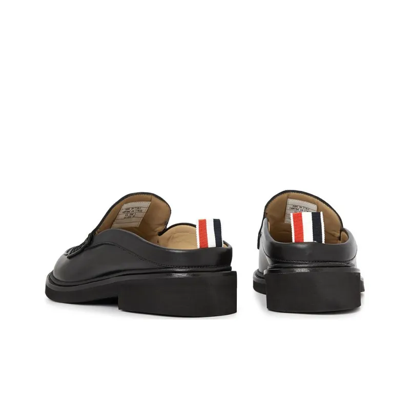 THOM BROWNE Tassel-detailed Slip-on Loafers-4