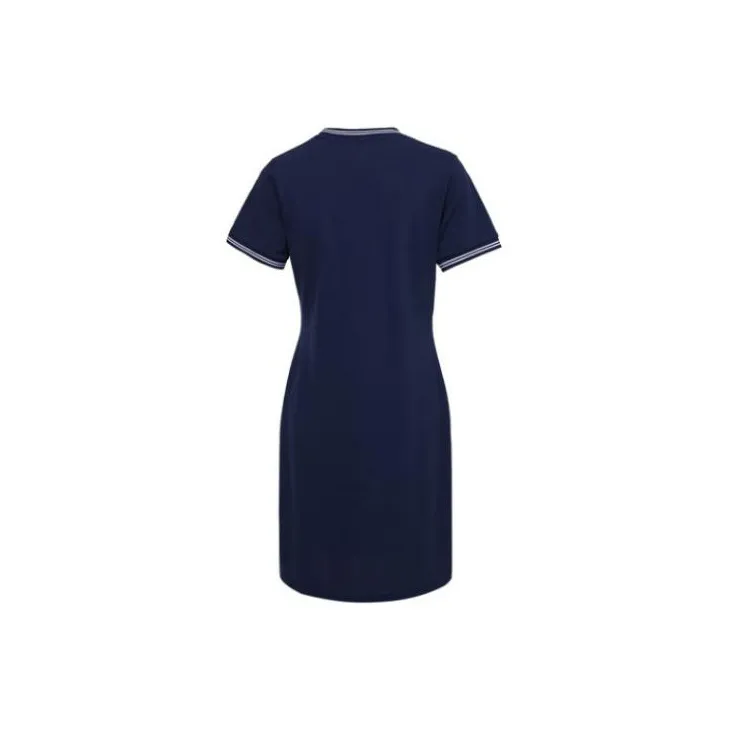 DKNY Short-Sleeved Dresses Women's Navy Blue-1