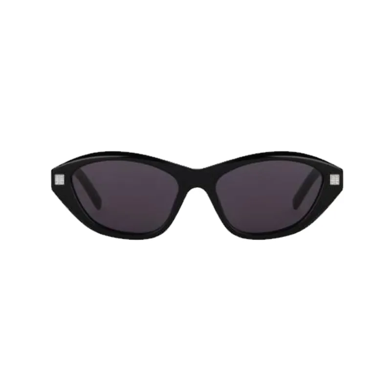 Givenchy Alloy Cat Eye Sunglasses Unisex Black-1