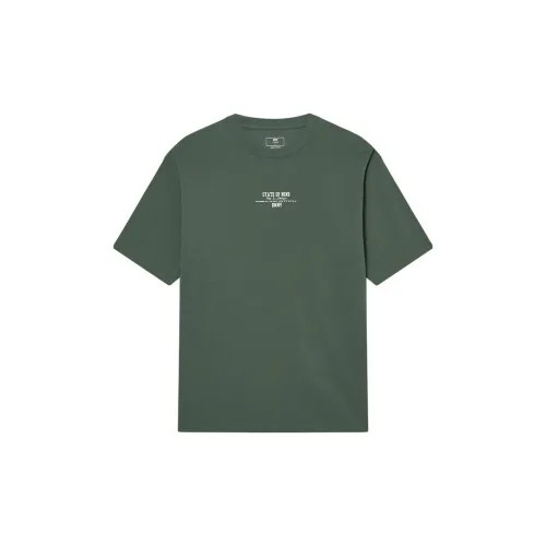 DKNY T-Shirts Men Olive Green