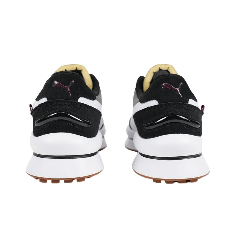 PUMA Style Rider Play On Sd Anti-Slip Wear-Resistant Low-Top Sports Casual Shoes Unisex Gray Black White-3