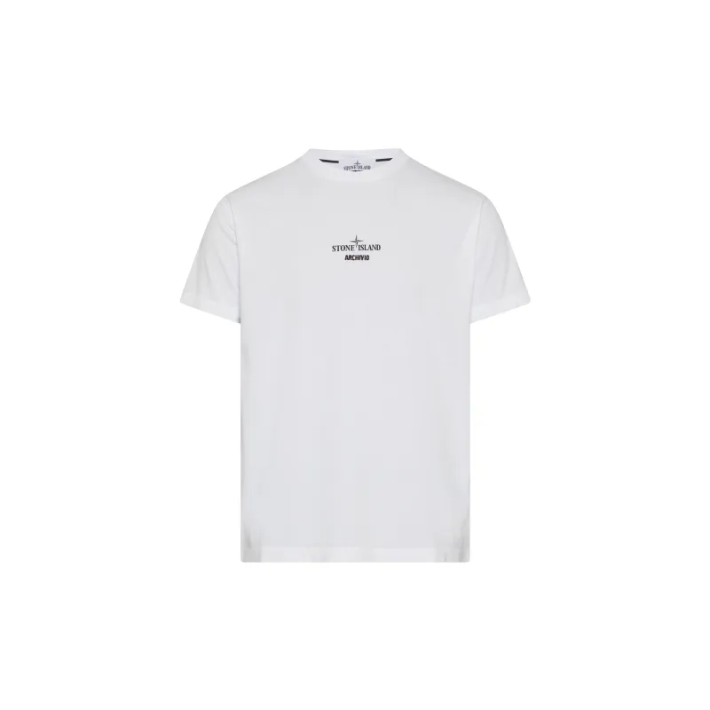 STONE ISLAND SS23 T Shirt Men's White-1