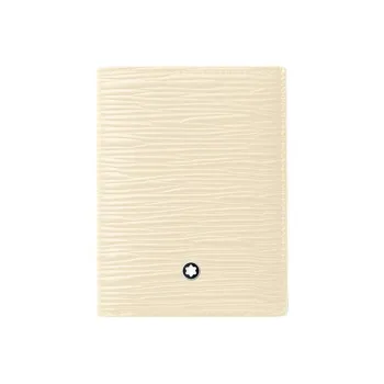 MONTBLANC Cow Leather Wallet Mini Men's White