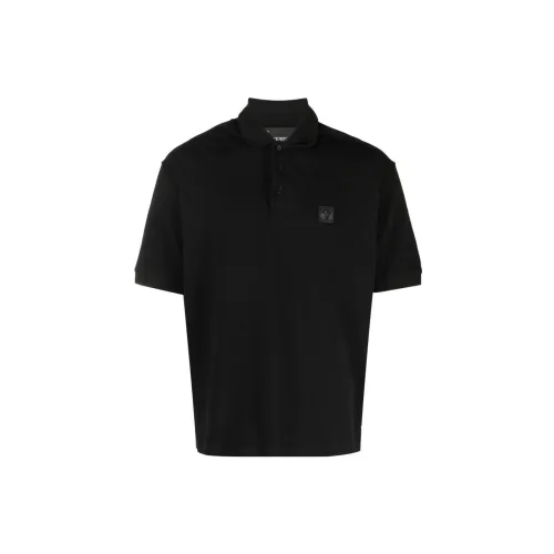 Neil Barrett Logo-appliqué Piqué Polo Shirt