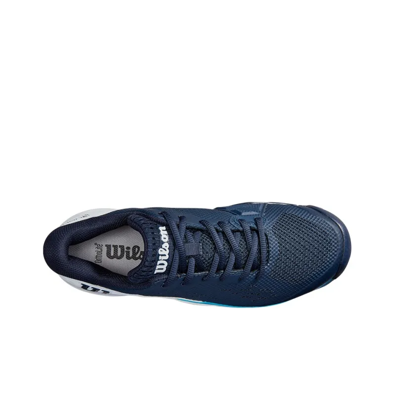 Wilson RUSH PRO ACE Low Top Tennis Shoes Men's White Blue-2