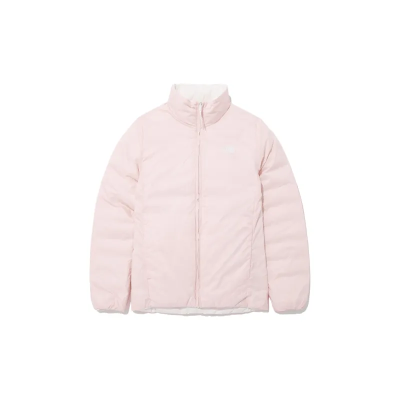 THE NORTH FACE Down Jacket Women's White Pink-2