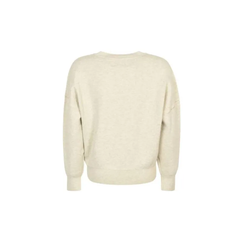 ISABEL MARANT ETOILE Logo Intarsia Crewneck Jumper-1