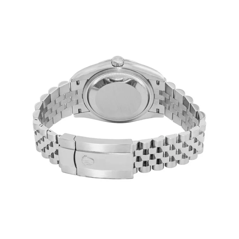 ROLEX Log Series Automatic Mechanical Movement Unisex Watch 36mm Silver Dial Oystersteel Case Oystersteel Strap-1