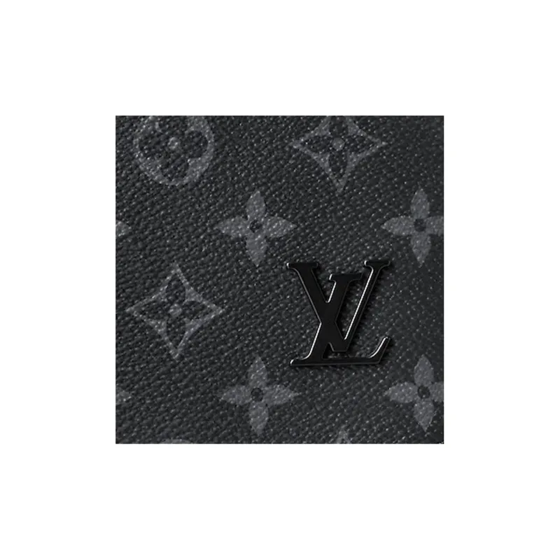 LOUIS VUITTON District Monogram Eclipse Mm Black-4