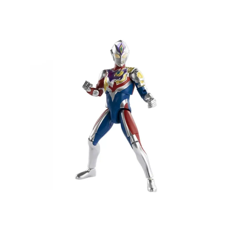 BANDAI With Speaker Ultra Posable Collection Hero Toy Ultraman Decker Shiny Edition Action Figures-1