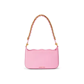 CHARLES&KEITH PU Small Square Bag Shoulder Bag Crossbody Bag Small Size Women's Multicolor