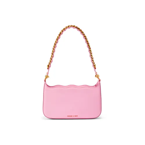 CHARLES&KEITH PU Small Square Bag Shoulder Bag Crossbody Bag Small Size Women's Multicolor