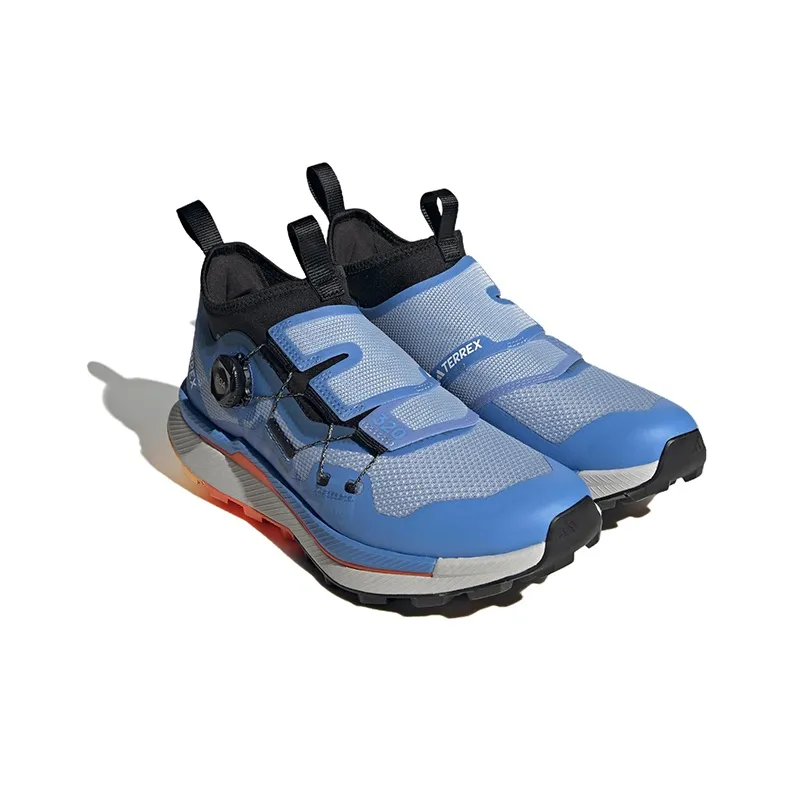 Adidas Terrex Agravic Pro Trail Blue Dawn Impact Orange-2
