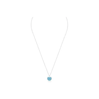 Swarovski Sublima Artificial Crystal Necklaces Unisex Blue
