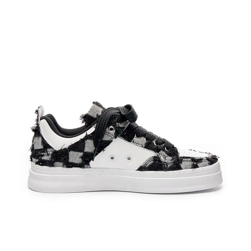 LAZY BONS Slip Resistant, Abrasion Resistant, Lightweight, Height Increasing Low Top Skateboard Shoes Unisex-1
