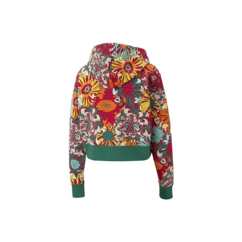 PUMA X Liberty Co-branded SS23 Sweatshirts Women's Green-1