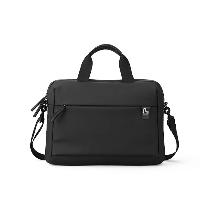 PIERRE CARDIN Fabric Briefcase Large Size Men's Black-0