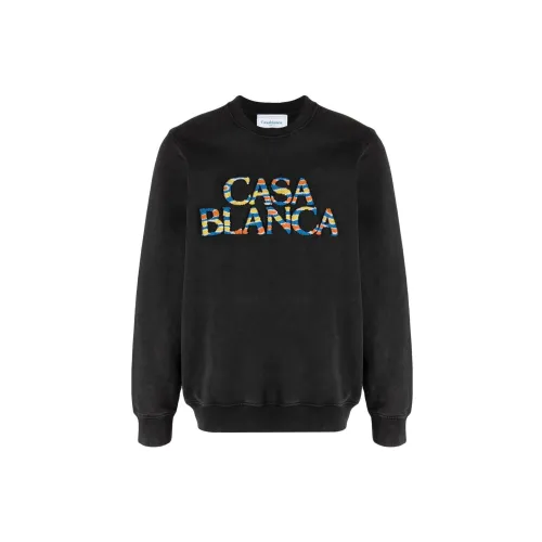 CASABLANCA Sweatshirts Men Black