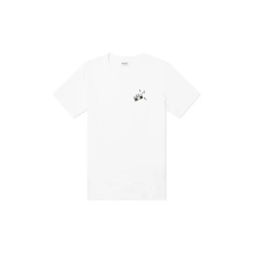 SAINT LAURENT T-Shirts Men White