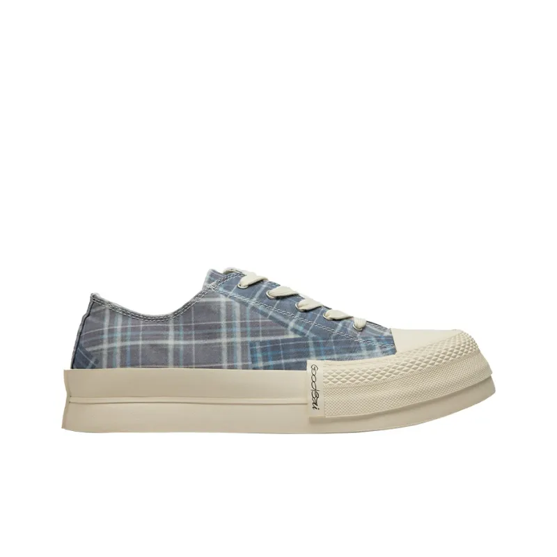 GOOD BAI Stylish Skateboarding Shoes Unisex Blue-1