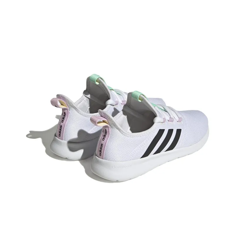 Adidas Cloudfoam Pure 2.0 Cloud White Core Black Pulse Mint Women's-2
