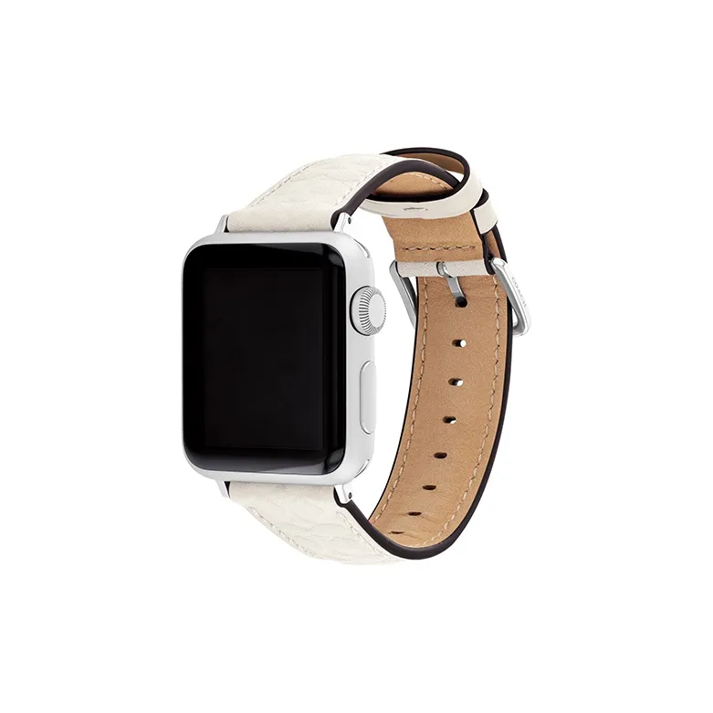 COACH Apple Compatibility Watch Band Cowhide Leather Material-1