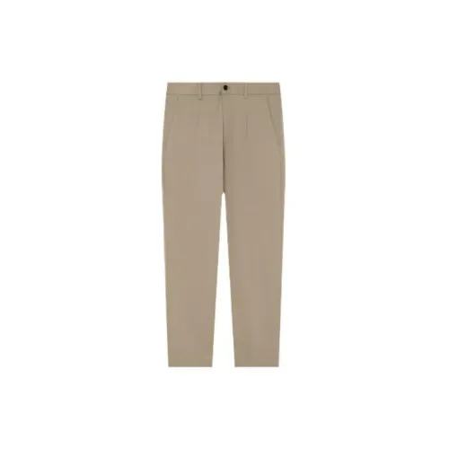 Cabbeen Suit Trousers Men Khaki