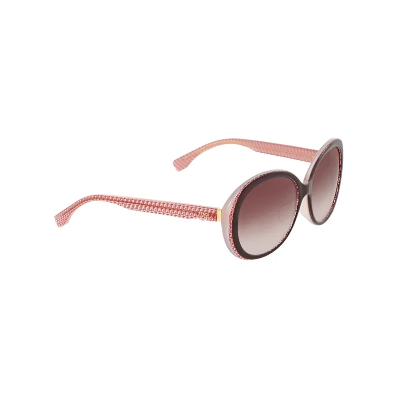 FENDI Sunglasses Women's Red Brown-1
