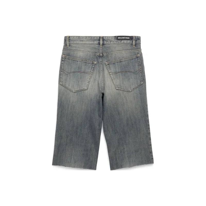 Balenciaga Logo patch Shorts-1