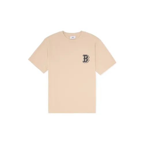 MLB T-Shirts Unisex Light Sand Brown